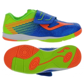 Sapatos de interior Joma Tactil In Jr TACW.804.IN laranja azul