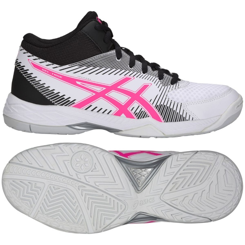 Tênis de voleibol Asics Gel-Task Mt W B753Y-100 branco branco