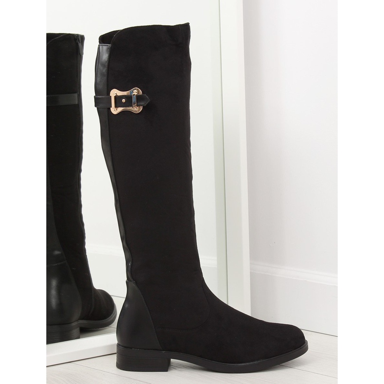 Botas de mosqueteiro pretas J73 pretas preto