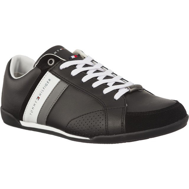 Tommy Hilfiger Material Corporativo Mix Cupsole 990 preto
