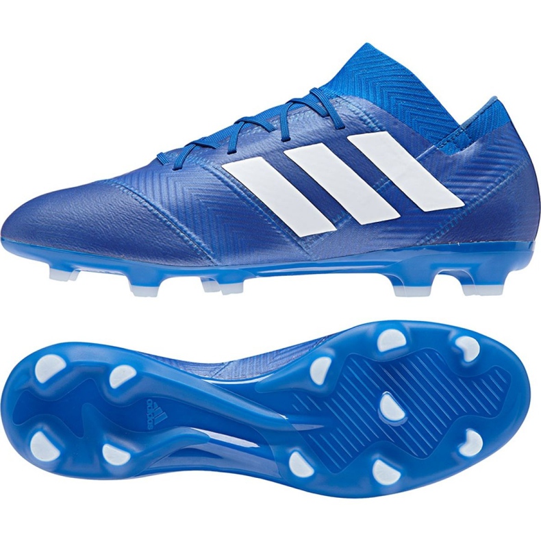 Chuteiras Adidas Nemeziz 18.2 Fg M DB2092 azul azul Chuteiras Adidas Nemeziz 18.2 Fg M DB2092 azul azul