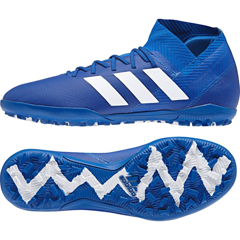 Chuteiras Adidas Nemeziz Tango 18.3 Tf M DB2210 azul azul
