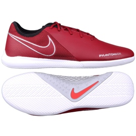 Sapatos de interior Nike Phantom Vsn Academy Ic M AO3225-606 vermelho vermelho