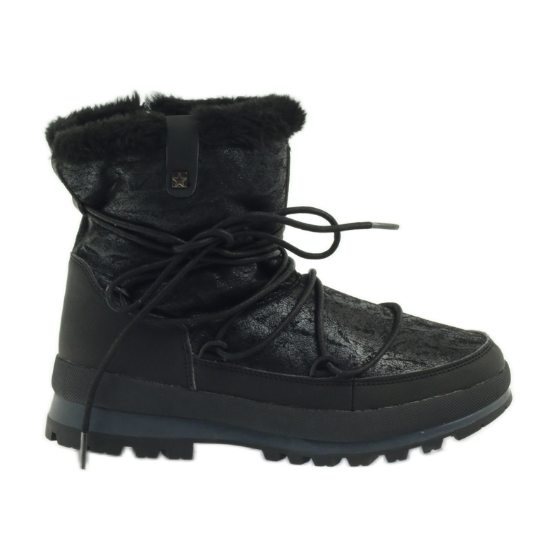 Botas de neve confortáveis BIG STAR 274624 preto Botas de neve confortáveis BIG STAR 274624 preto
