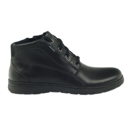 Botas pretas botas de inverno Badura 4655 pretas preto