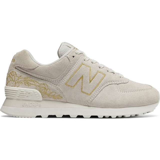 New Balance Wl574nga Floral Mar De Sal Com Ouro cinza