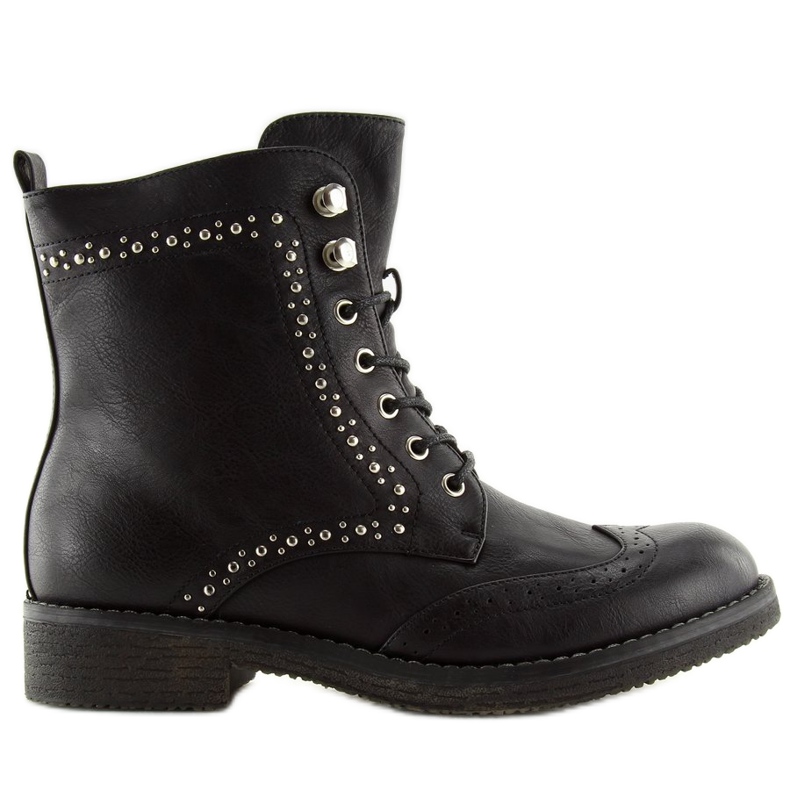 Trabalhadores negros com tachas 432-PA Preto