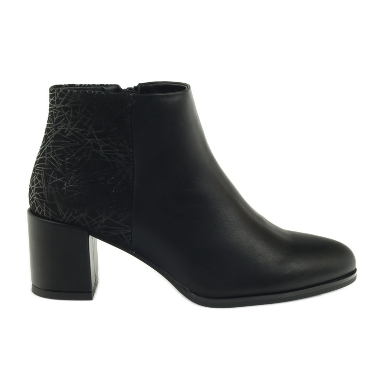 Botas pretas de salto alto Sergio Leone 542 preto