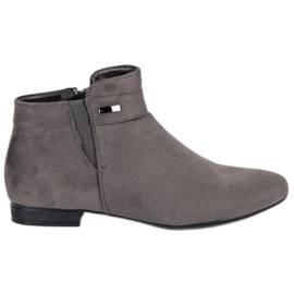 Vinceza Botins cinza de cano baixo Vinceza Botins cinza de cano baixo