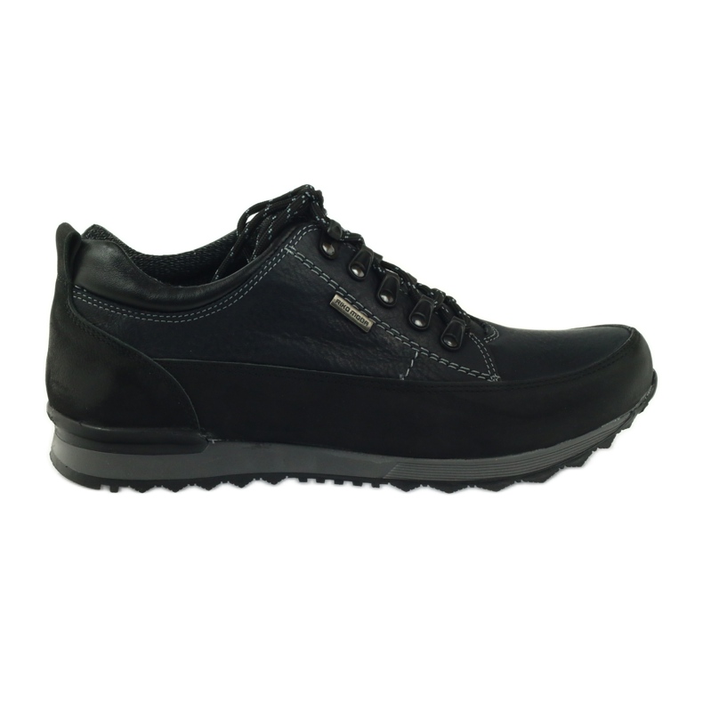 Sapatos de trekking baixos masculinos Riko 855 pretos