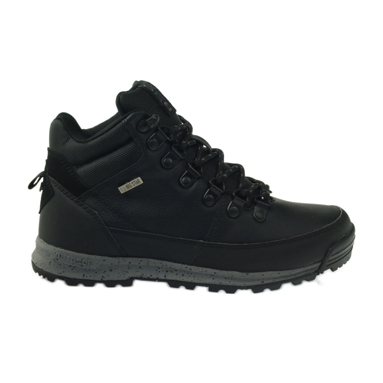 Black sports trekking Big Star 274636 preto