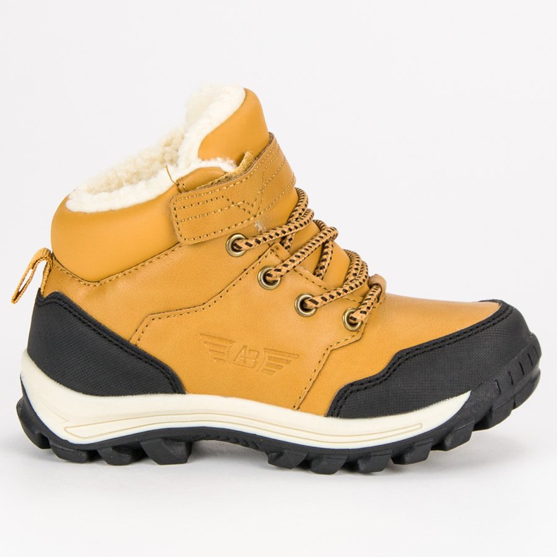 Arrigo Bello Calçado quente para o inverno amarelo