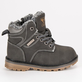 Arrigo Bello Caçadores aquecidos no zíper cinza