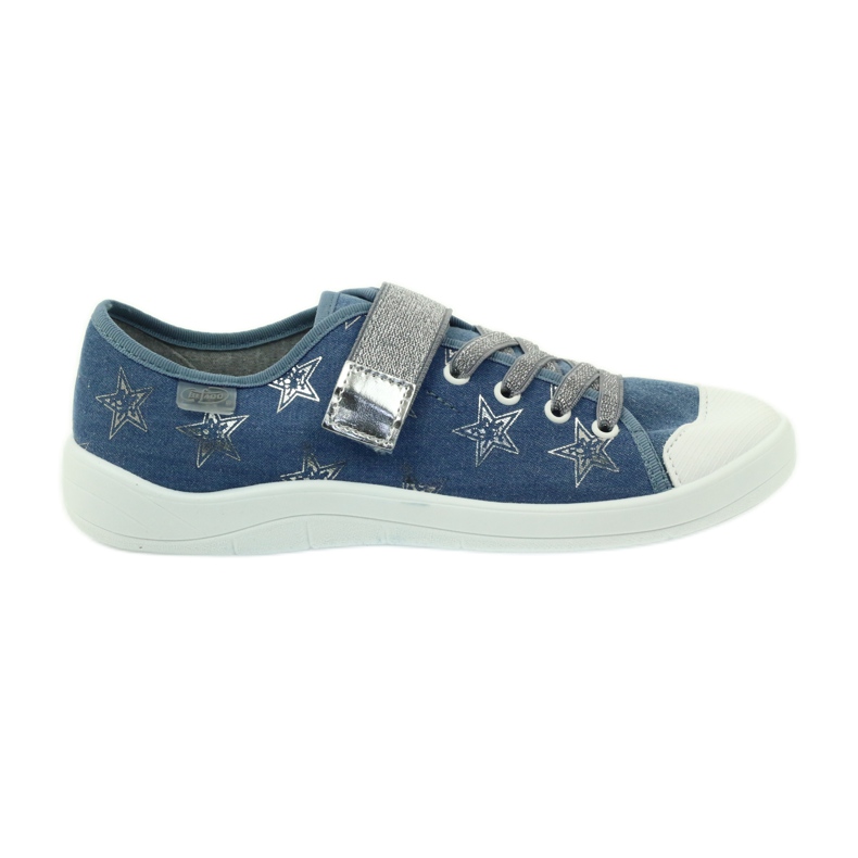 Sapatos infantis Befado, sapatilhas, chinelos 251Q094 azul cinza
