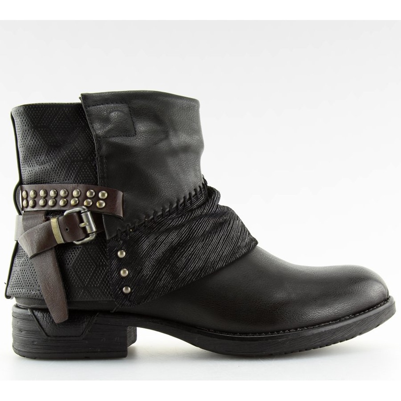 Botas femininas preto 283-PA Preto