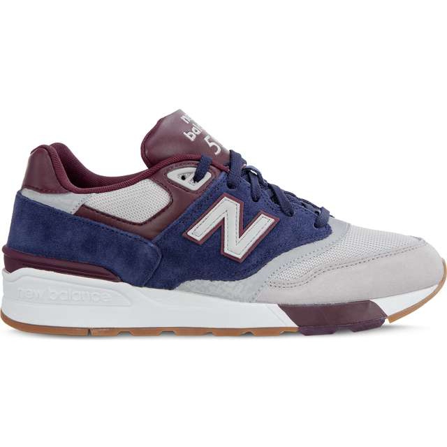 New Balance Ml597gnb nuvem de chuva pigmento borgonha cinza multicolorido azul marinho