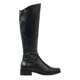Botas compridas pretas Edeo 2206 preto