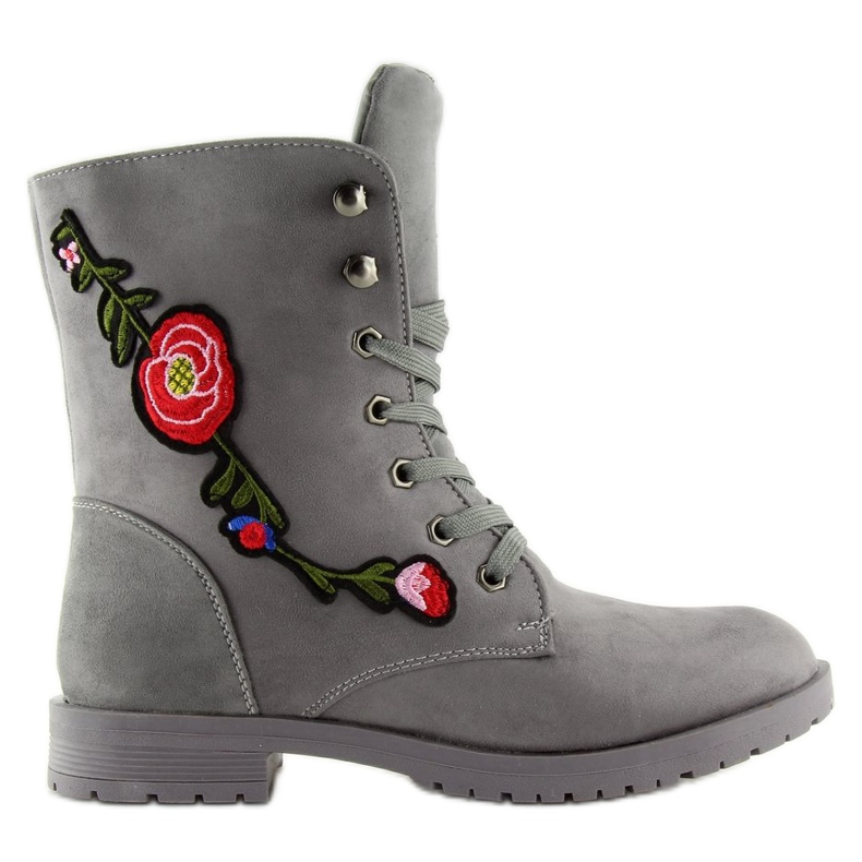 Trabalhadores com bordado cinza AB-9 cinza