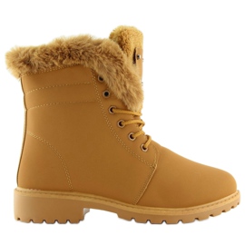 Botas de madeira camelo camelo BL137P castanho
