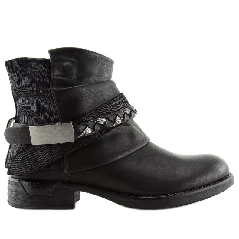 Botas pretas femininas negras 210-PA pretas preto