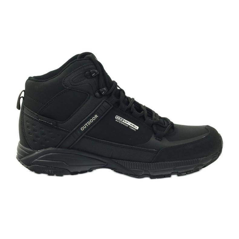 Sapatos de trekking DK 1751 pretos softshell