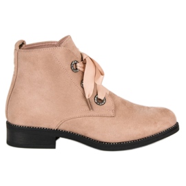 Seastar Botas de camurça amarradas marrom