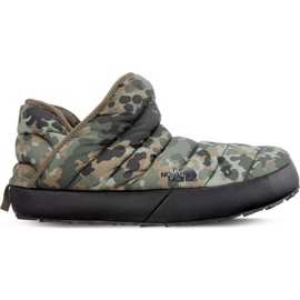 The North Face Trapeza de Thermoball dos homens Bootie asfalto verde Macrofleck impressão Tumbleweed verde