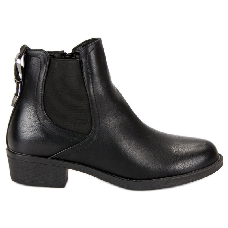 Groto Gogo Botas Clássicas Pretas preto