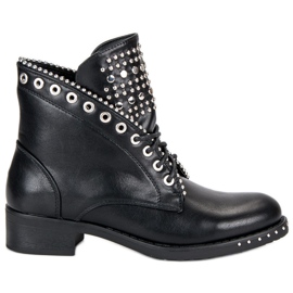 Seastar Botas de trabalho elegantes preto