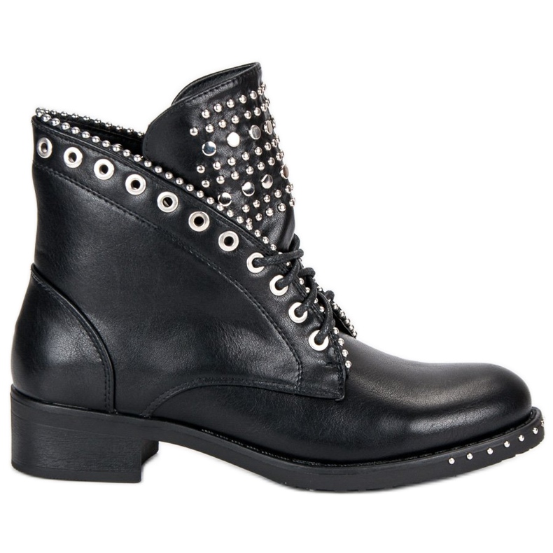 Seastar Botas de trabalho elegantes preto