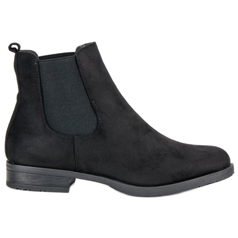 Seastar Botas Jodhpur de camurça preto
