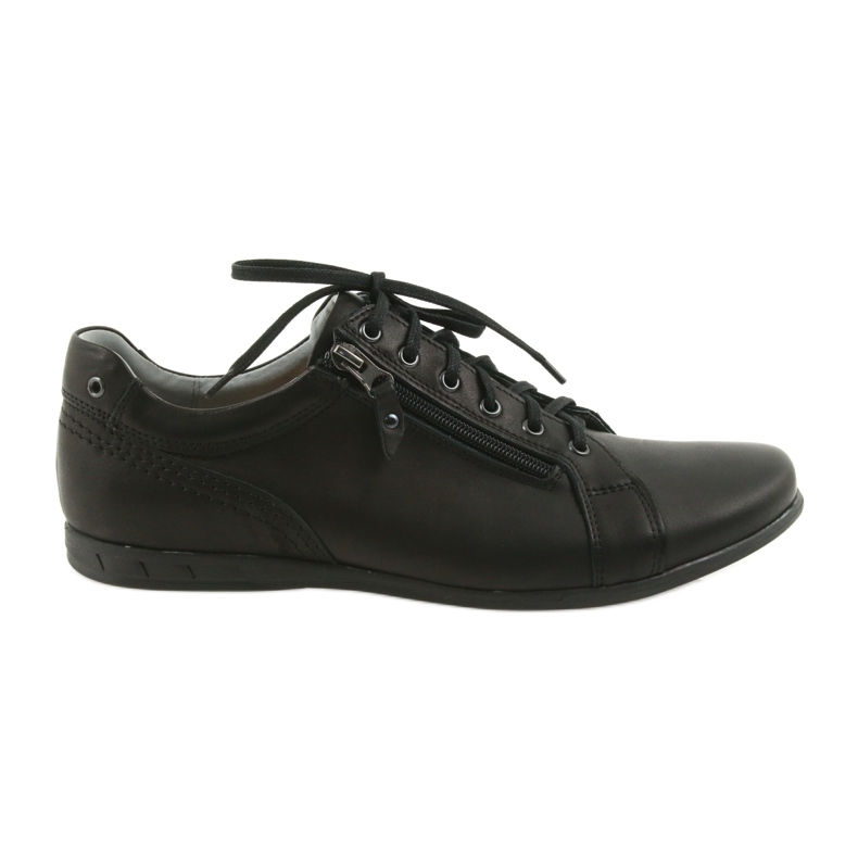 Sapatos casuais masculinos Riko 856 preto