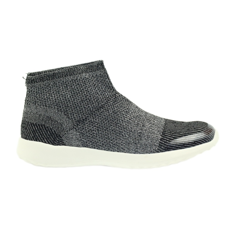 American Club American Black Sports Sports Shoes 17044 preto/prata