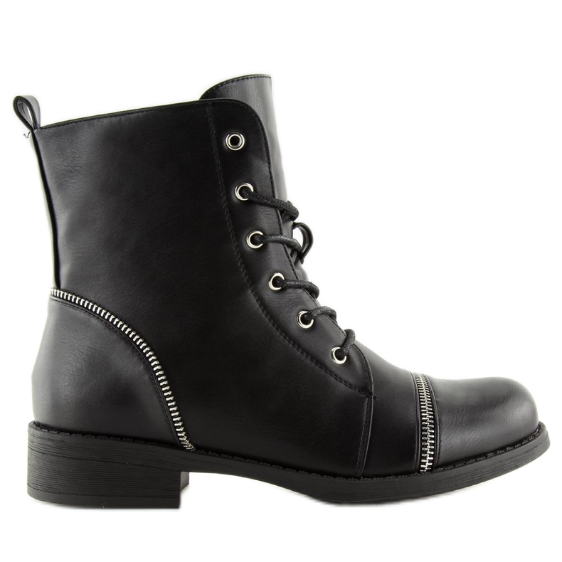 Botas de trabalho pretas JW5 pretas preto