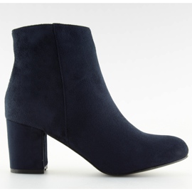 Botas de salto alto azul marinho F780 azul azul-marinho