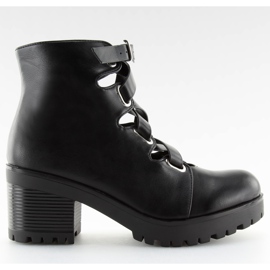 Recorte botas de rocha pretas J-10 Black preto