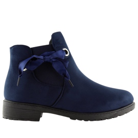 Botas quentes Jodhpur, azul marinho XY-528 Azul azul-marinho