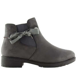 Botas cinza quentes Jodhpur XY-528 cinza