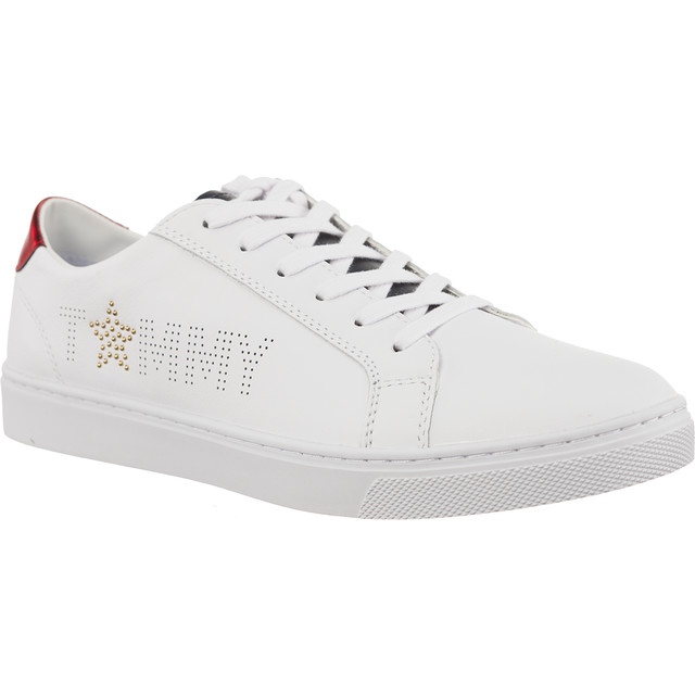 Tommy Hilfiger Sapatilha Metálica Estrela 020 branco