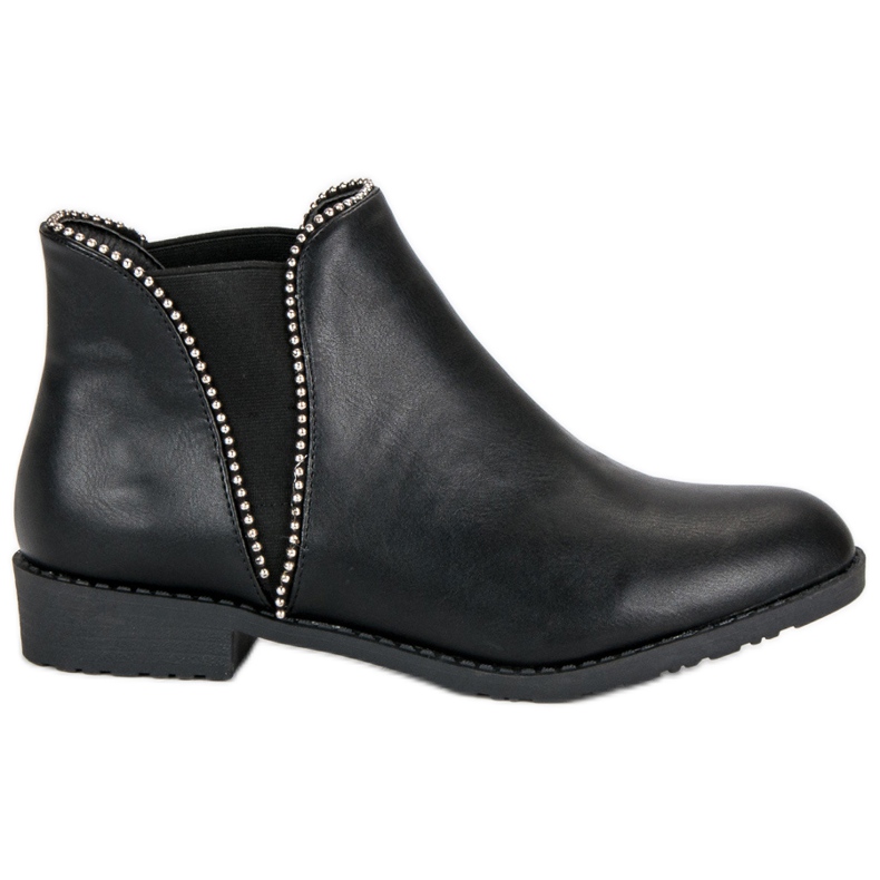Sergio Todzi Botas Jodhpur deslizantes preto