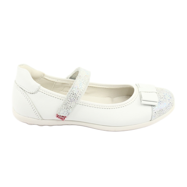 Sapatos de bailarina infantil Befado 170Y019 branco