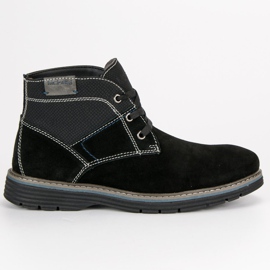 McKey Botas de homens amarrados preto