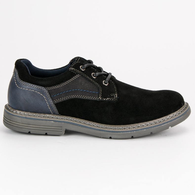 McKey Sapatos casuais masculinos casuais preto