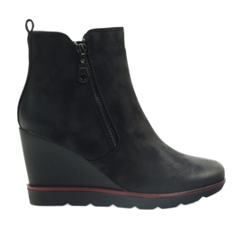 Filippo Botas pretas em Koturno 452 preto