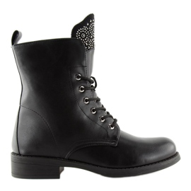 Botas de trabalho pretas JW11 pretas preto