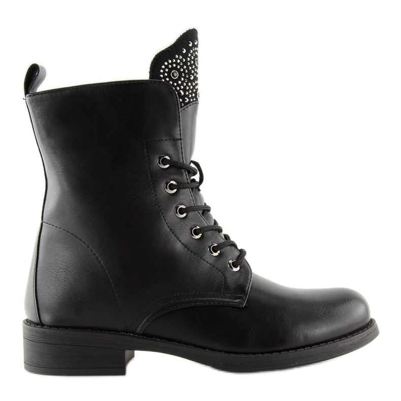 Botas de trabalho pretas JW11 pretas preto