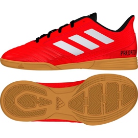 Sapatos de interior adidas Predator Tango 18.4 vermelho