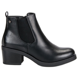 Anesia Paris Botas clássicas botas Jodhpur preto