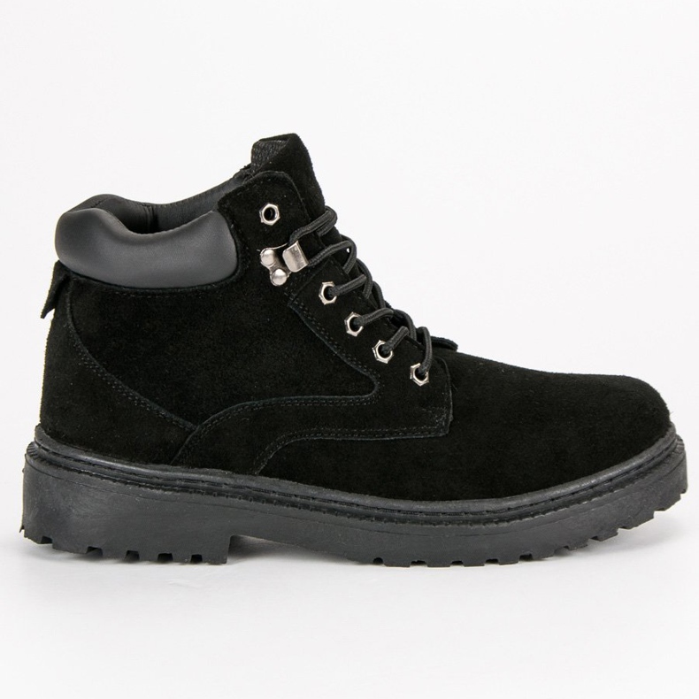 Original Walkman Shoes Botas de couro preto