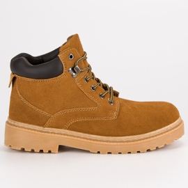 Original Walkman Shoes Botas de couro castanho Original Walkman Shoes Botas de couro castanho